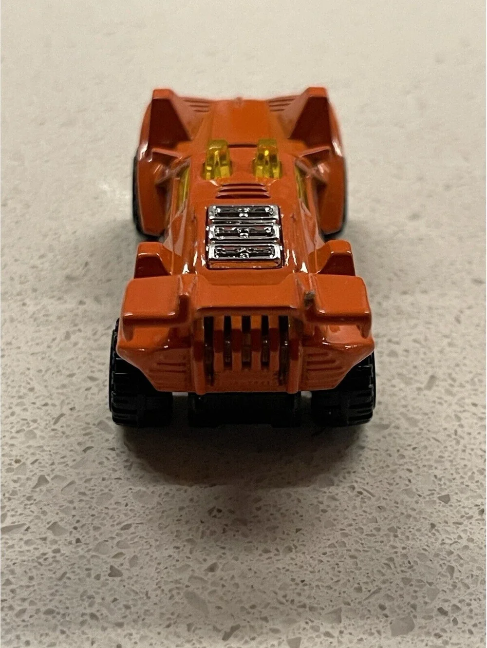 Hot Wheels Racing Orange Quicksand Car - 2014 Mattel Inc.